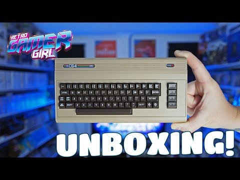 C64 Unboxing & Game Play Review | Retro Gamer Girl