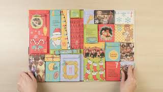 Видео о книге Друзья. Адвент-календарь. Готовьтесь к Новому году вместе с «Друзьями»