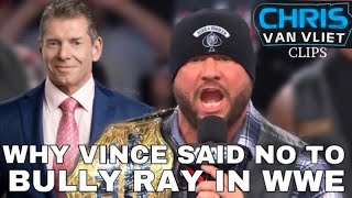 Bully Ray: Why Vince McMahon said no to his TNA character in WWE - CVV Clips