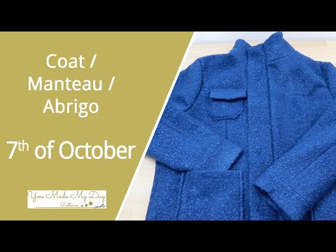 7th of October Coat Pattern - Manteau 7th October