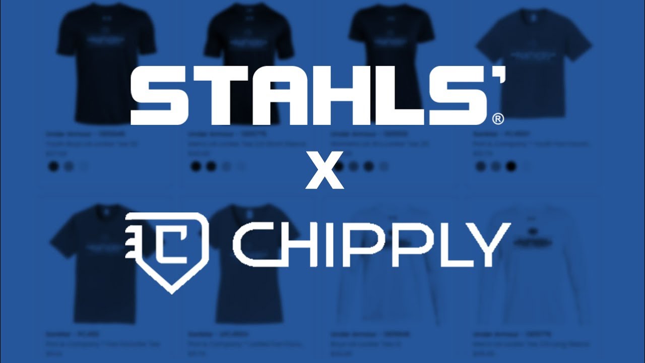 STAHLS x Chipply: Heat Printing On Demand | Ecommerce, Team Stores, League Orders + More!