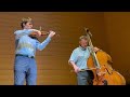 Edgar Meyer & George Meyer - First Movement from Concert Duo