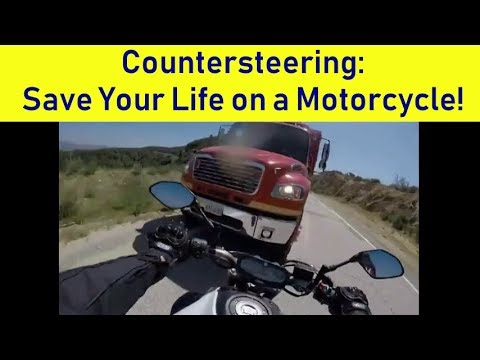 Countersteering - How to save your life on a motorcycle