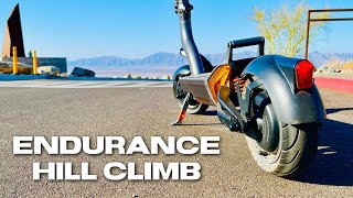 Is the Apollo City Pro COMMUTER scooter good for climbing HILLS?