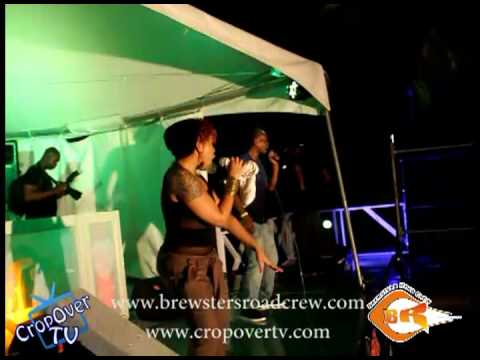Lil Rick & Shanta Prince Performing At Brewster's Road Crew - Torch Fete - Crop Over 2012