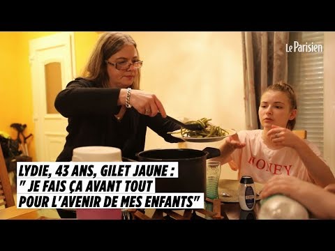 Lydie, 43 ans, Gilet jaune : « Je pense à l'avenir de mes enfants »