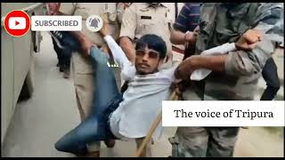 Download lagu || TBSE Students protest || NSUI Leader Samrat Roy arrested mp3