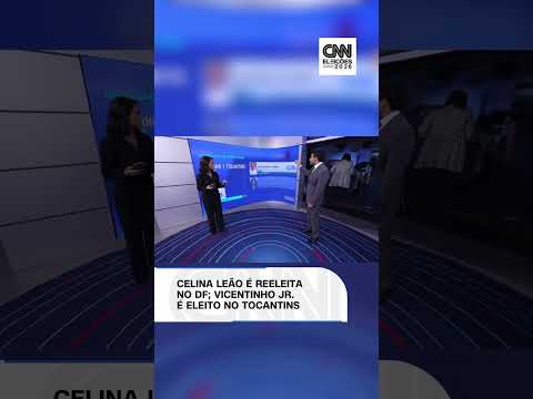 Celina Leão é reeleita no DF; Vicentinho Júnior é eleito no Tocantins