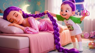 Download lagu 😱⚡Naughty Rumi Cut Mom’s Hair to Buy Teddy Bear 😱 Kpop Demon Hunter mp3