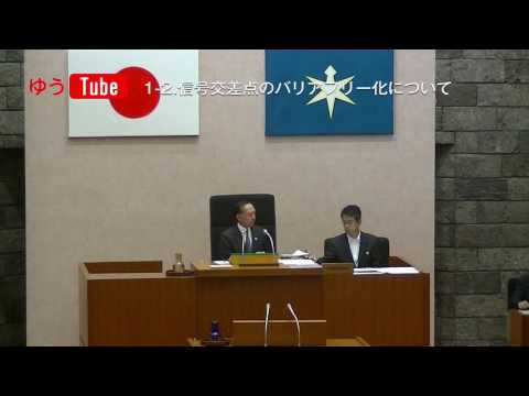 国際関係学科 千葉県議会議員 水野友貴 2017年6月23日一般質問 【1-2】信号交差点のバリアフリー化について