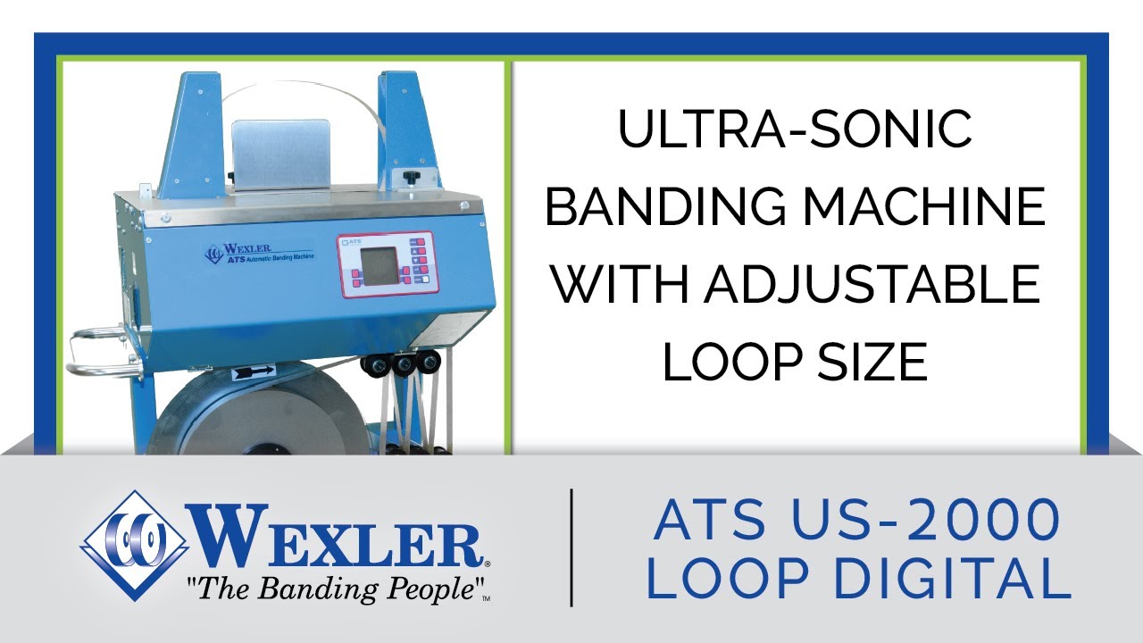 Ultra-Sonic Banding Machine (w/ Adjustable Loop Size) - US-2000 LD