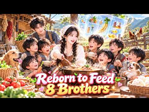 🔥Reborn as a Poor Village Girl&mdash;Her Secret Space System Feeds 8 Brothers & Gets Rich!