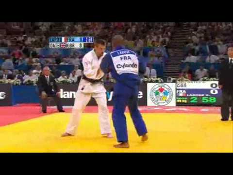 JUDO 2011 World Championships: Colin Oates (GBR) - David Larose (FRA)
