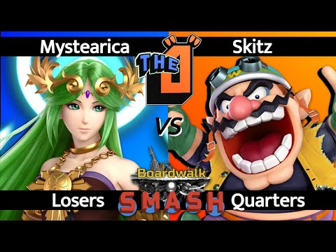 Mystearica (Palutena) vs. Skitz (Wario) - LQF | Boardwalk Smash SSBU (6/16/2022)