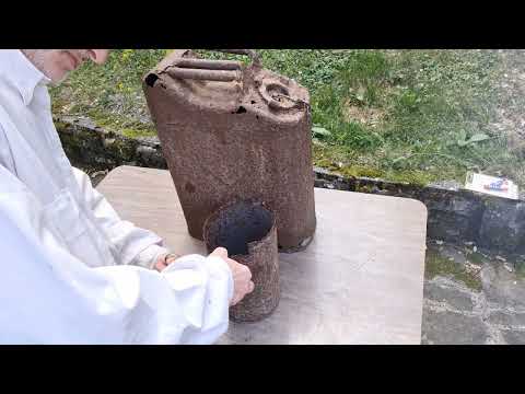 Restoring a rusty WW2 American Army Jerrican