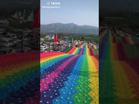 Dünyanın en uzun kaydırağı