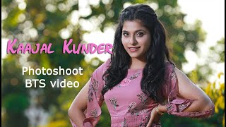 Kaajal Kunder | Actress Photoshoot BTS Video | abhishek s n | snabhi video