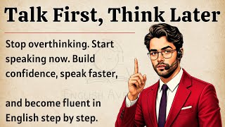 Talk First, Think Later | Improve Your English Fluency | English Speaking Practice |English Learning 