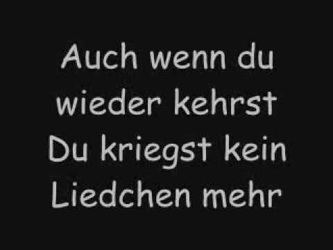 Fler & Doreen - Ich sing nicht mehr für dich (lyrics)