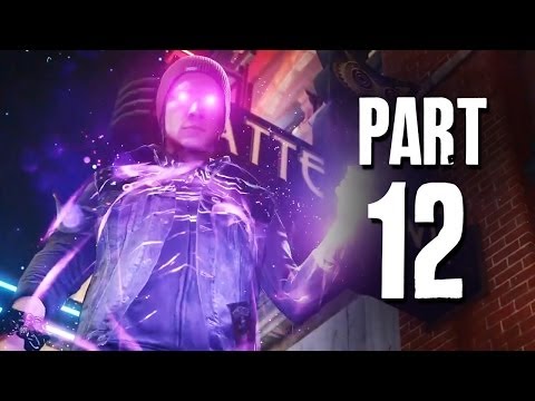 Infamous Second Son Walkthrough Part 12 - I CAN FLY - Gameplay Let's Play PS4