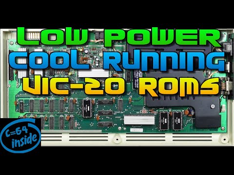 Commodore VIC-20 drop-in replacement ROMs plus C64/VIC-20 dual character ROM