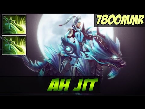 Ah Jit 7800 MMR Plays Luna With 2 butterflies - Dota 2