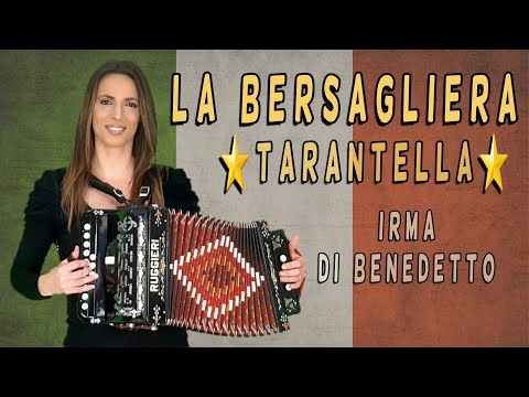 LA BERSAGLIERA (Tarantella) IRMA DI BENEDETTO - Organetto Abruzzese Accordion di Calicchia Coladarci