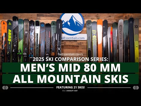 2025 Men's Mid-80 mm All-Mountain Ski Comparison with SkiEssentials.com