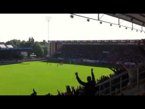 Freekick goal Waasland-Beveren
