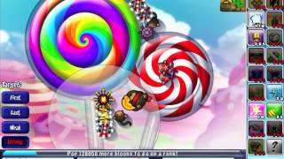 Bloons TD 4 iPad - Sweet Tooth - Walkthrough PERFECT (no miss) HD
