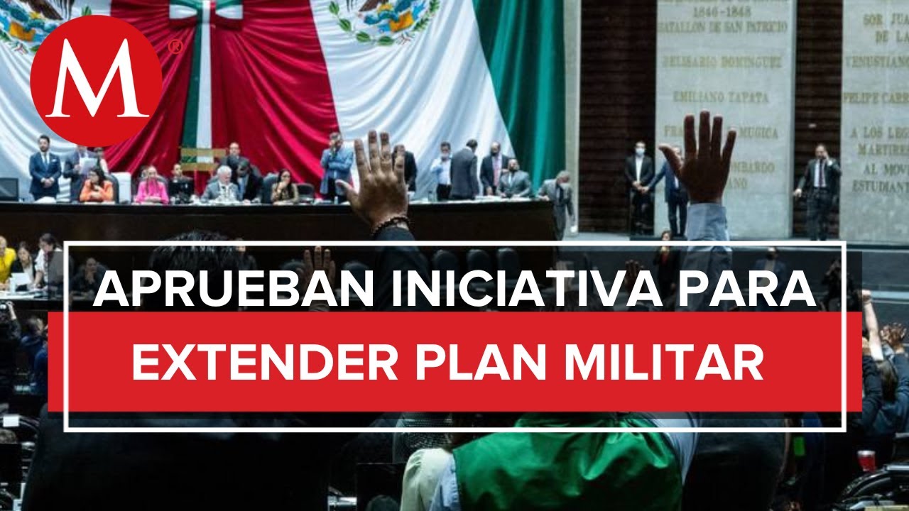 Diputados aprueban iniciativa del PRI para extender hasta 2029 plan militar