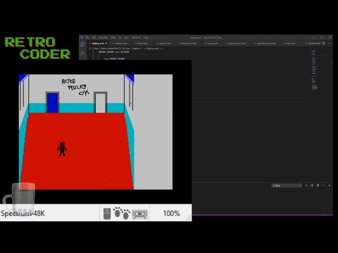 Part 1-ZX Spectrum Game Development Mikie Clone -Z80asm Dev