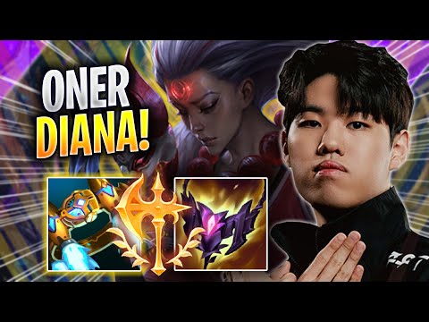 ONER IS SO CLEAN WITH DIANA! - T1 Oner Plays Diana JUNGLE vs Neeko! | Season 2023