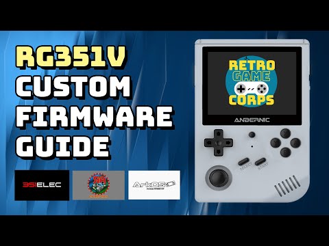 RG351V Custom Firmware Guide (351ELEC, ArkOS, TheRA)