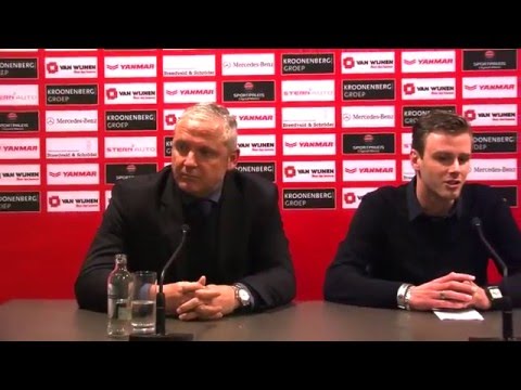Persconferentie AlmereCityFC - FCVolendam