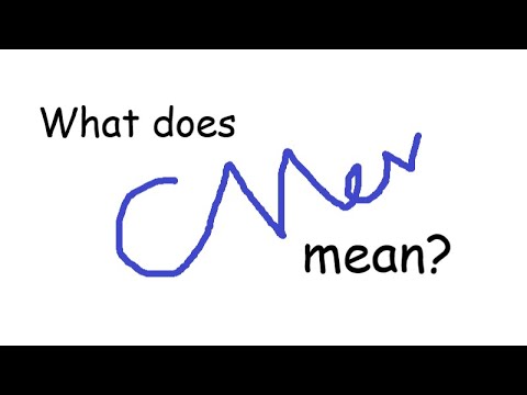 What does CMcv mean?