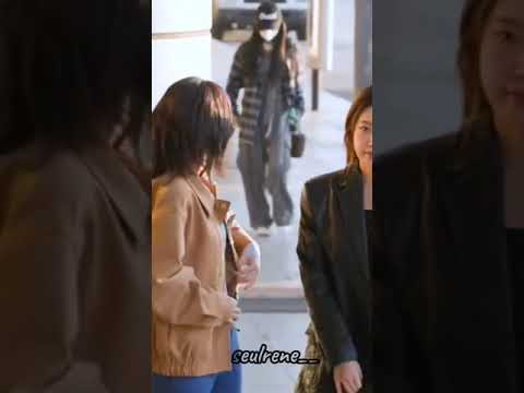 Irene was tired & Seulgi was taking care of her 🥹 #irene #seulgi #seulrene #wendy #joy #yeri #shorts