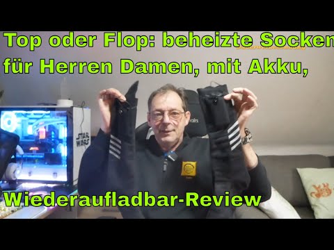 Top oder Flop: beheizte Socken für Herren Damen, mit Akku, Wiederaufladbar
