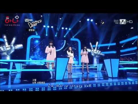[Vietsub][Voice Kids - Battle Round] Hyorin, Soomin & Jaein - Desire and Recent (As One)