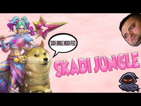 SMITE: SKADI IS THE NEW SEASON 8 HUNTER JUNGLE??? - Twitch