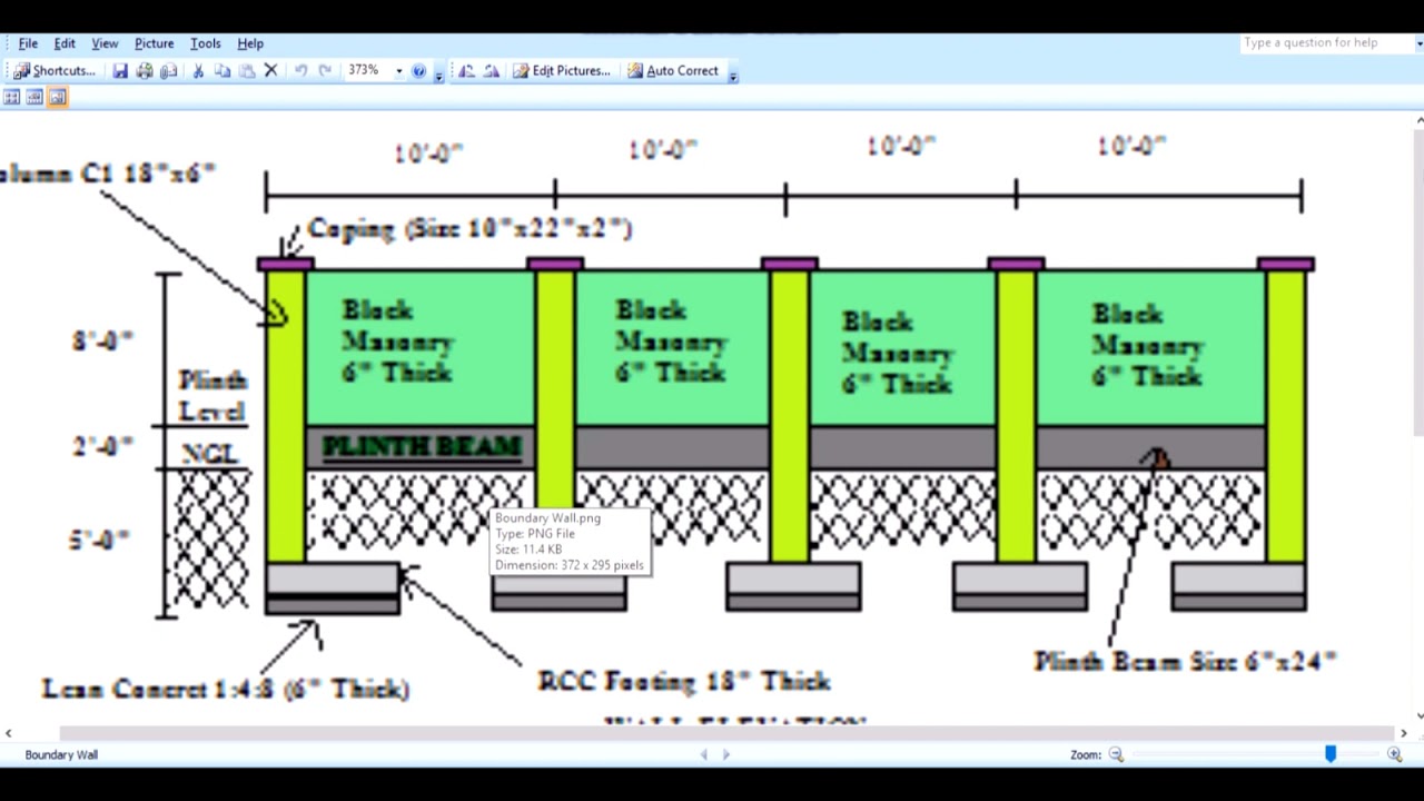 BOQ Quantity Surveying Lecture#2 Concrete Quantity of a Masonry Wall