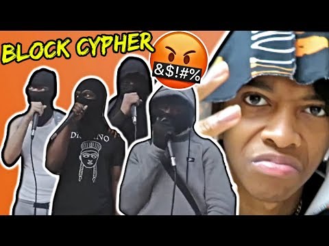 THIS WAS HARD 😈❄️ | (BSIDE) DJANGO X 30 X MXNCH X RSX - BLOCK CYPHER (REACTION)