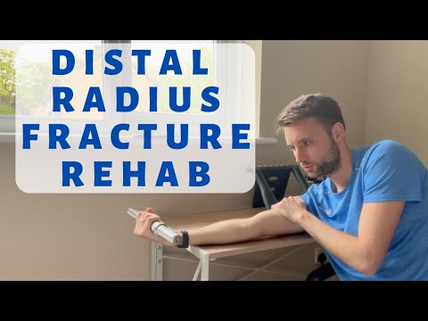 Distal Radius Fracture Therapy Exercises
