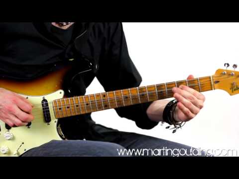Gary Moore Style Open String Lick by Martin Goulding