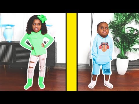 TRY NOT TO LAUGH At Brother vs Sister Skits! - Onyx Kids