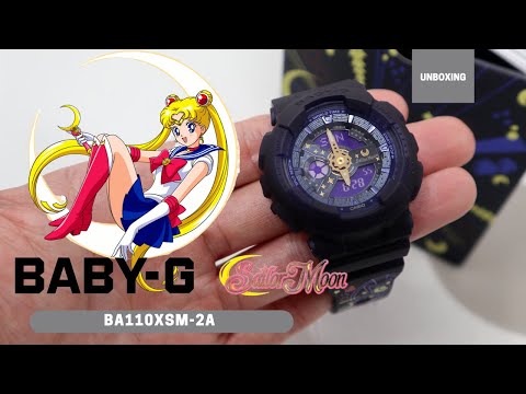 Casio Sailor Moon x Baby-G Watch BA110XSM-2A BA-110XSM-2A