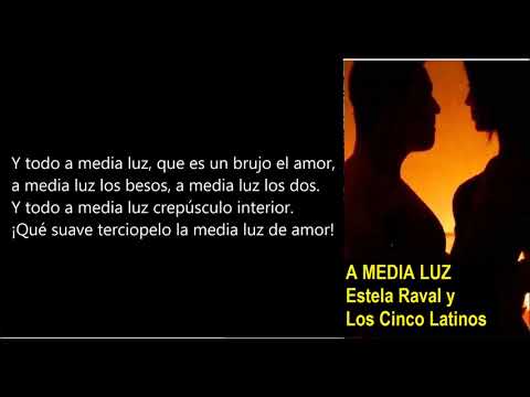 A Media Luz - Estela Raval Con 5 Latinos