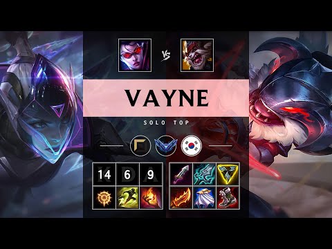 Vayne Top vs Kled - KR Diamond Patch 25.18