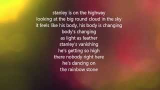 Rainbow Stone - Fresh Body Shop with lyrics on screen