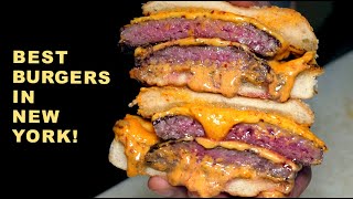 The BEST BURGERS in New York! KIMCHI Wagyu Burger | STEAKHOUSE Burger